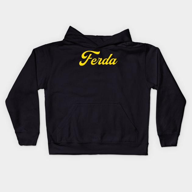 FERDA Kids Hoodie by HOCKEYBUBBLE